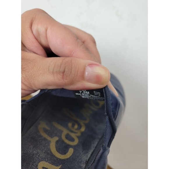 Sam Edelman  slide sneaker  Shoe size 7.5 US Euro 37.5 blue,white  anima… - Picture 8 of 8